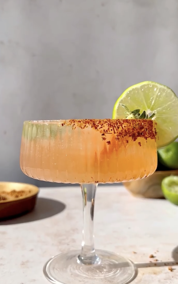 Spicy Strawberry Margarita