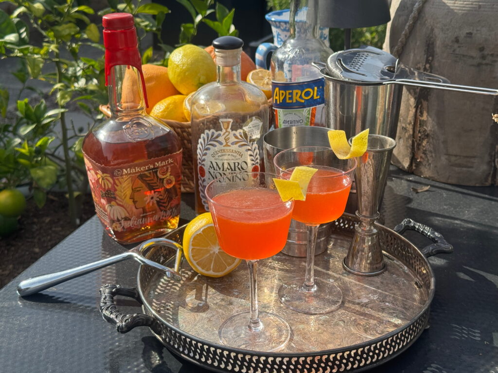 classic paper plane cocktail recipe and ingredients