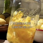 homemade limoncello