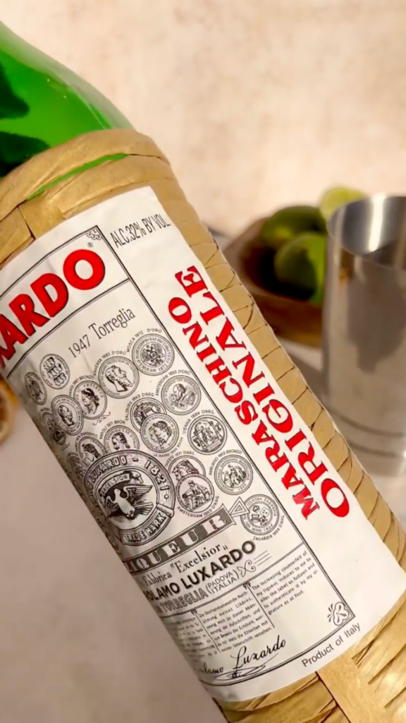 Luxardo maraschino liqueur