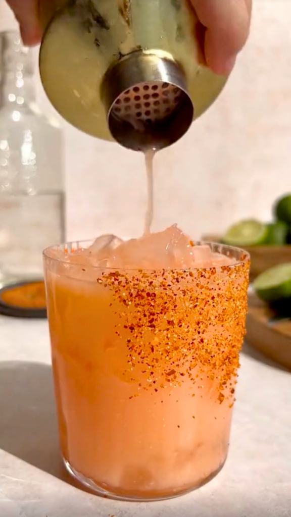 Aperol coconut margarita