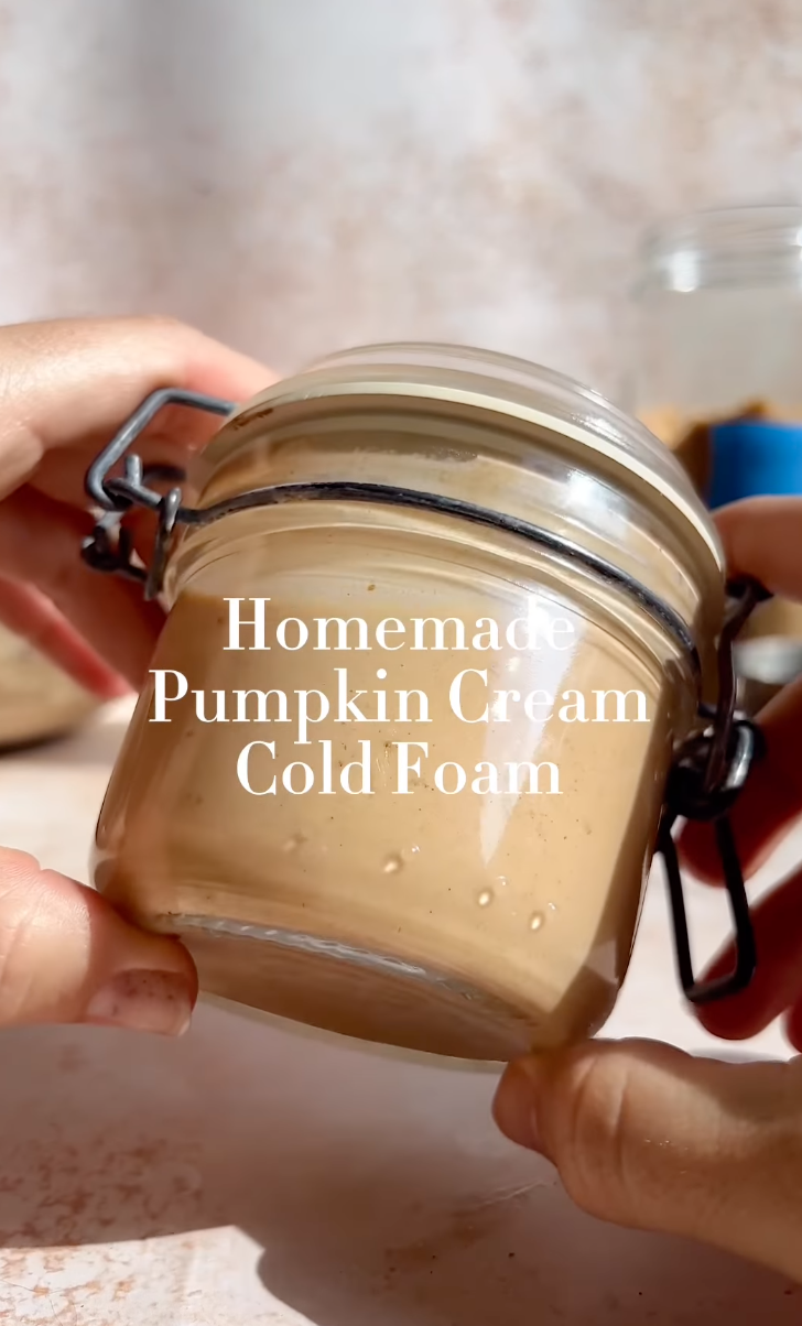 Pumpkin Spiced Cold Foam
