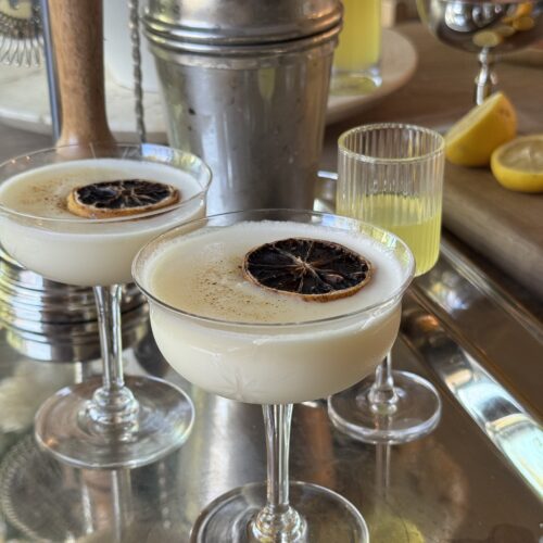 lemon meringue martini