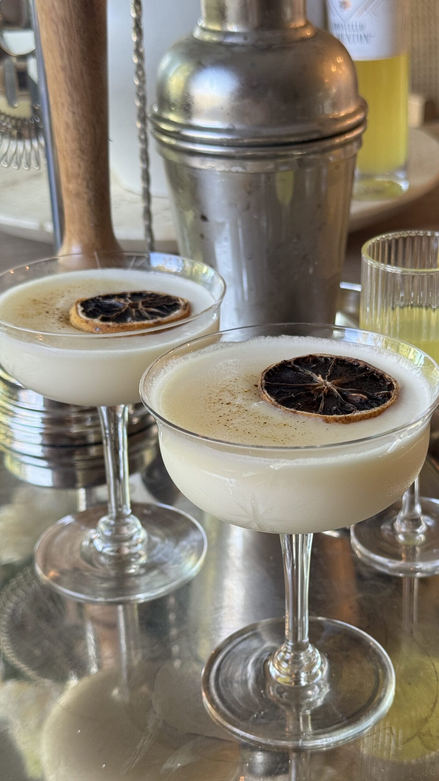 lemon meringue martini