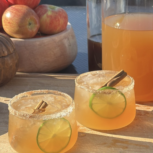 apple cider margaritas