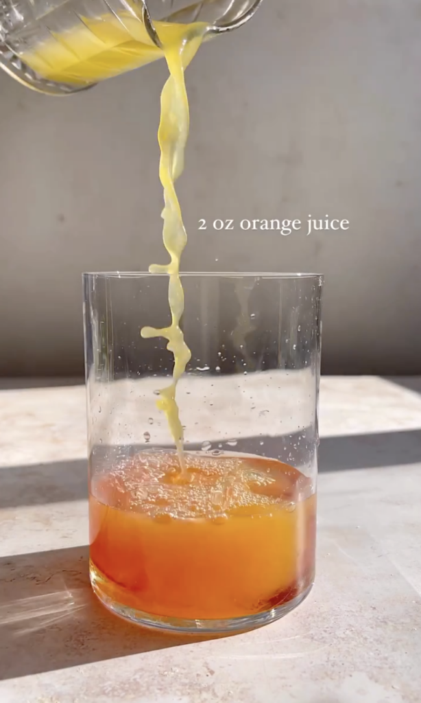 citrus fizz mocktail ingredients