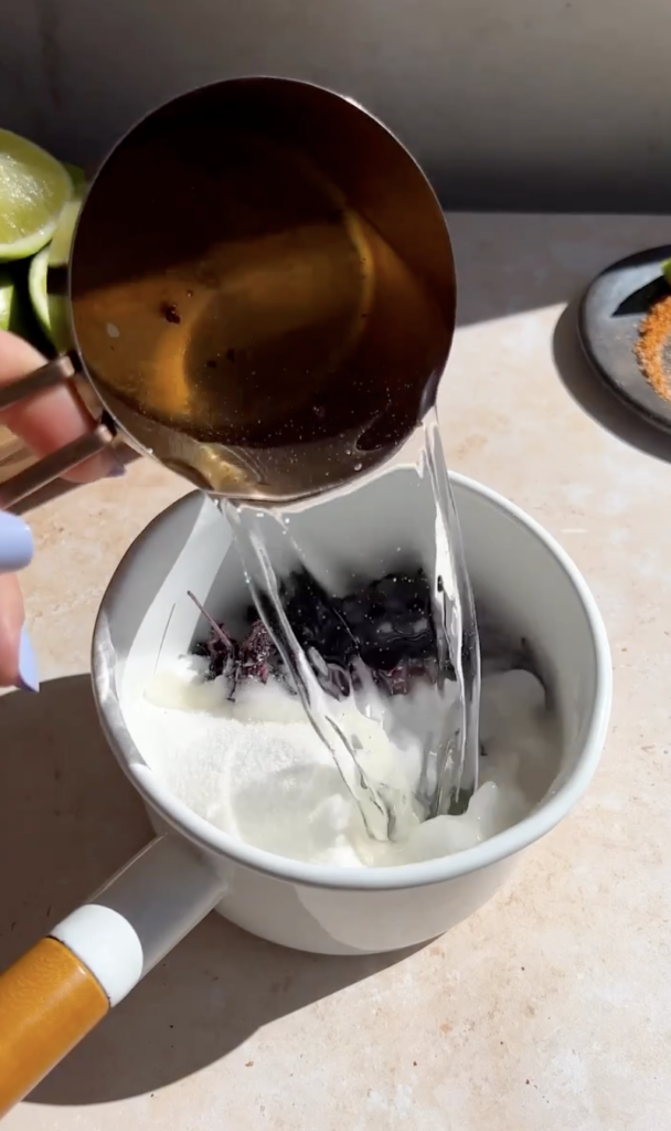 hibiscus syrup