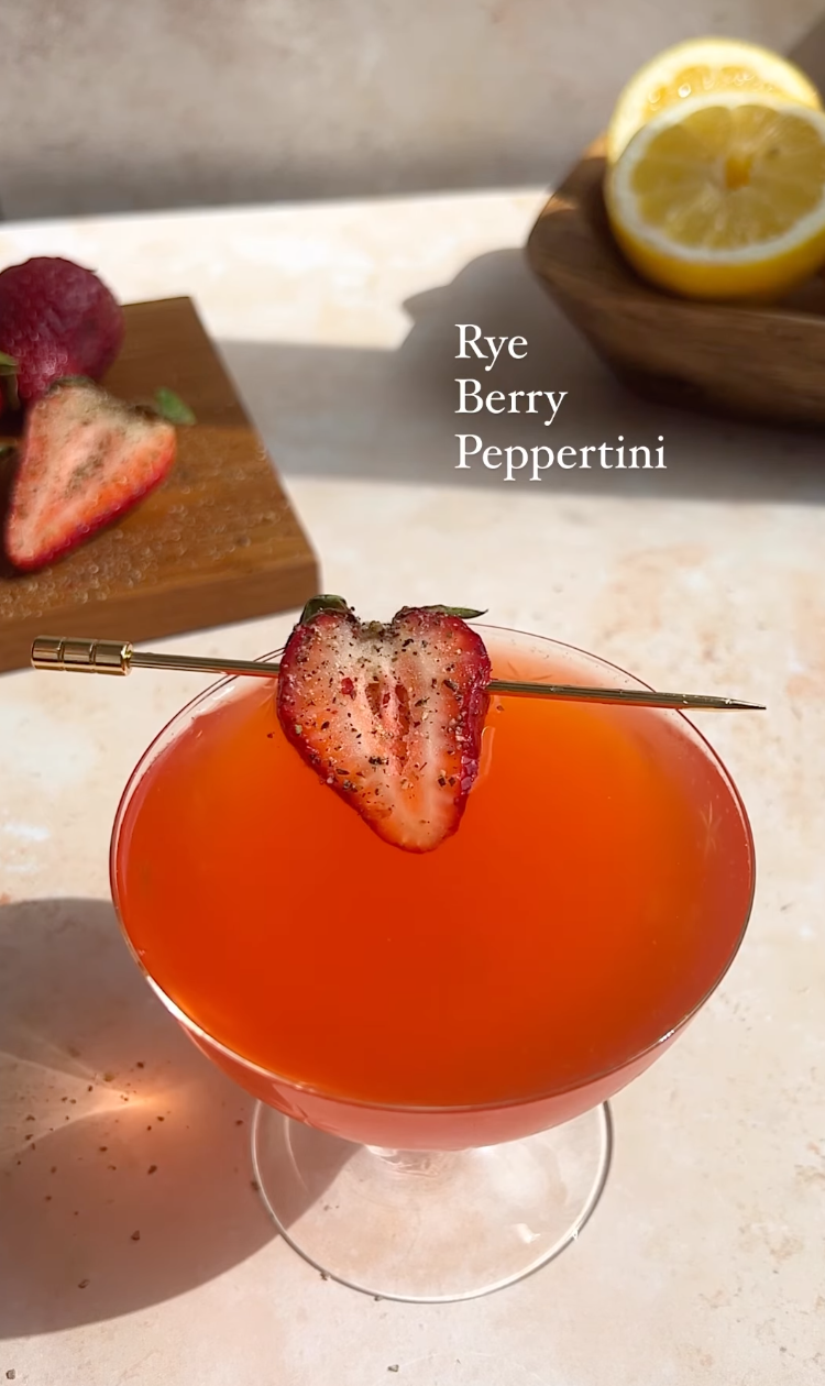 Rye Berry Peppertini