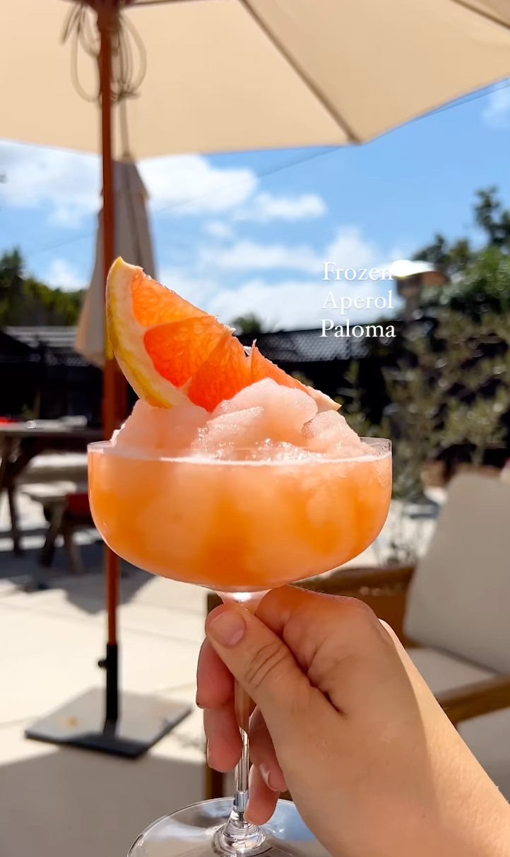 Frozen Aperol Paloma