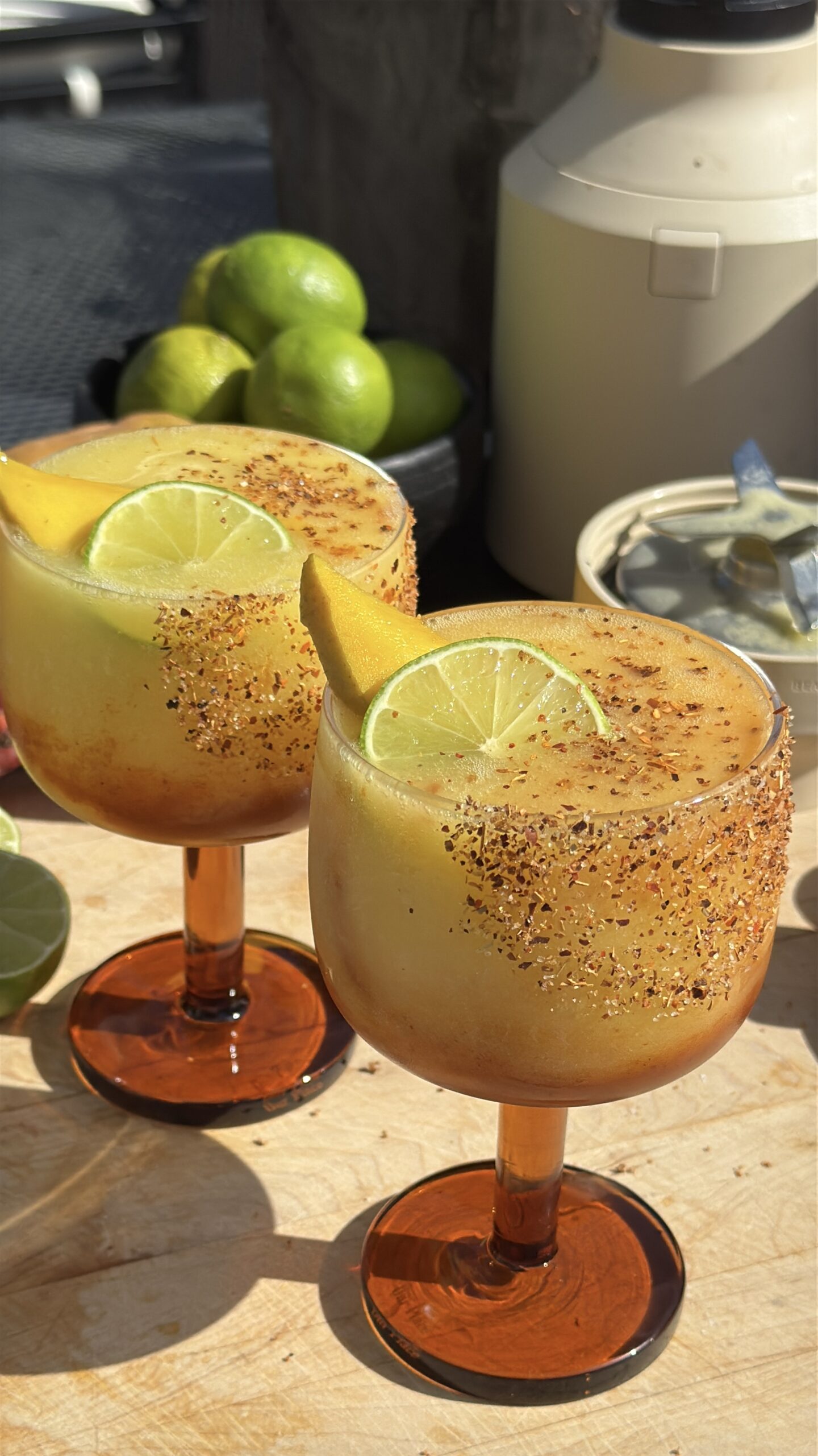 Mango Mezcal Margarita (+ Frozen!)