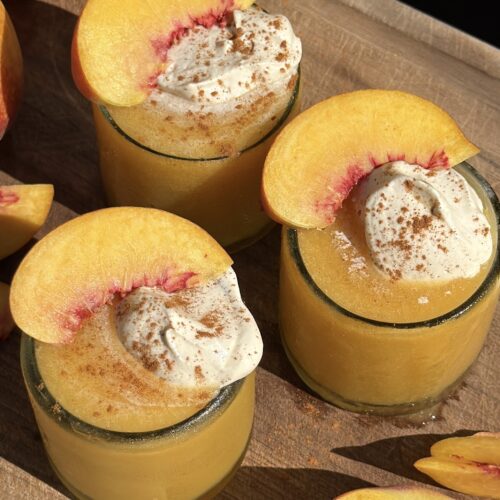 peaches n cream cocktail
