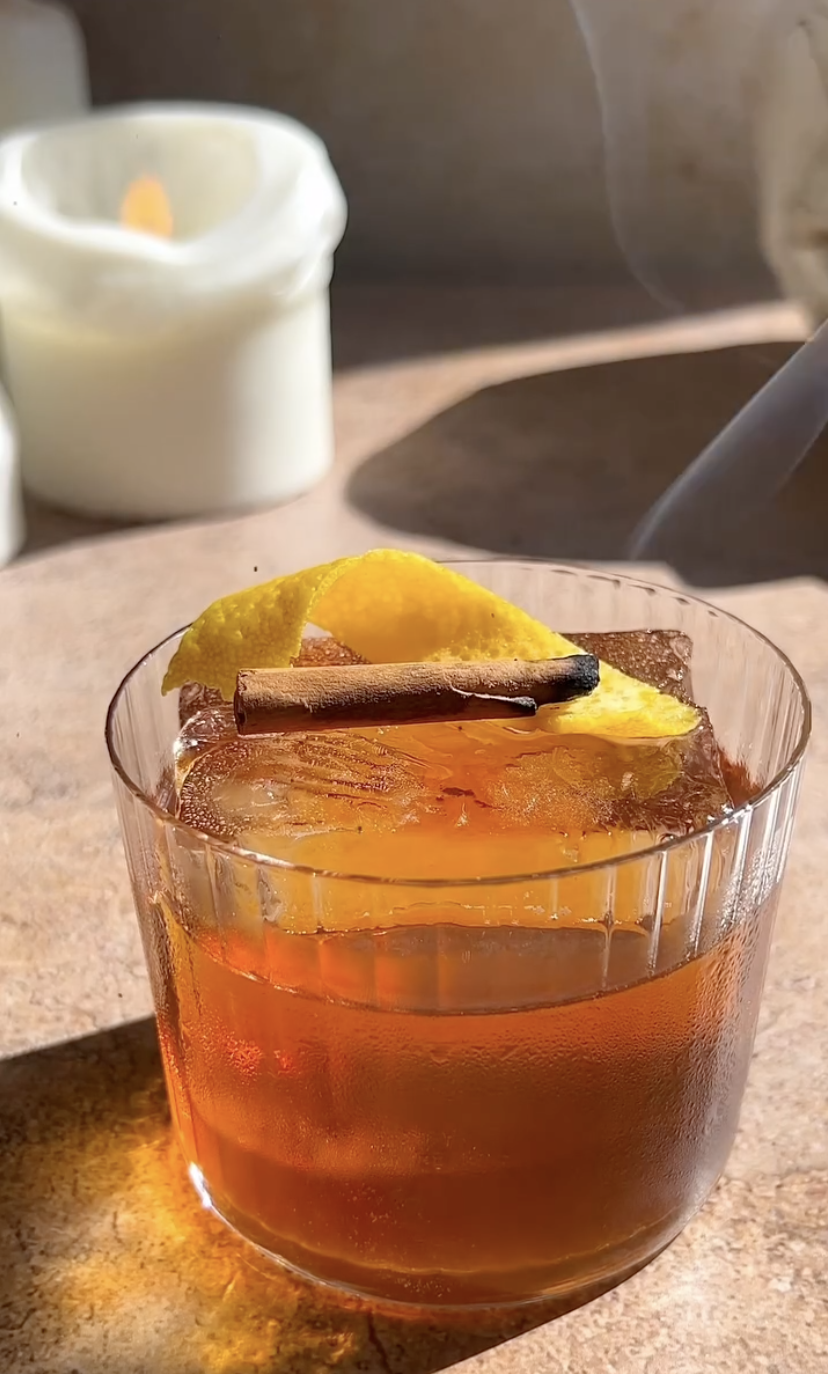 amaretto fall old fashioned