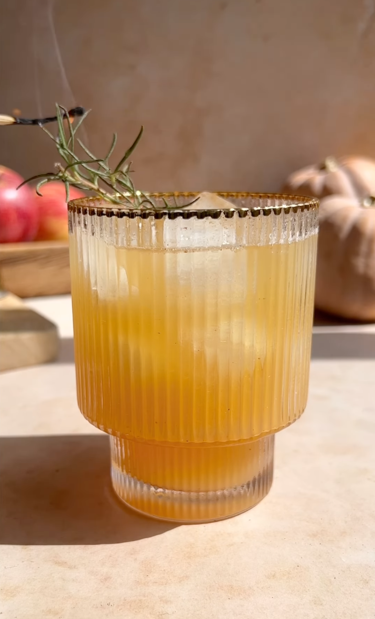 Apple Bourbon Smash