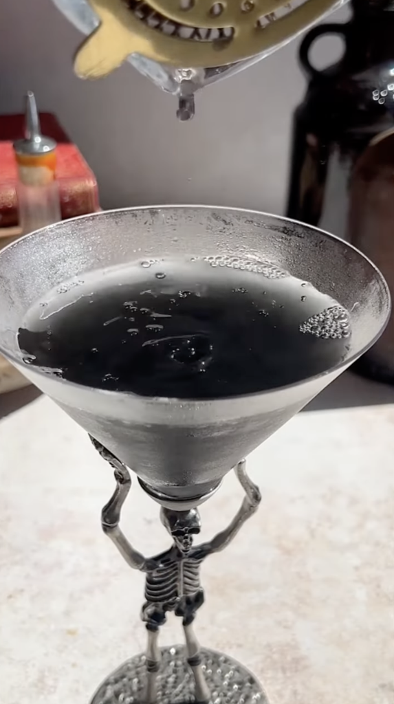 black magic martini