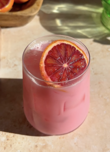 Blood Orange Creamsicle Mocktail