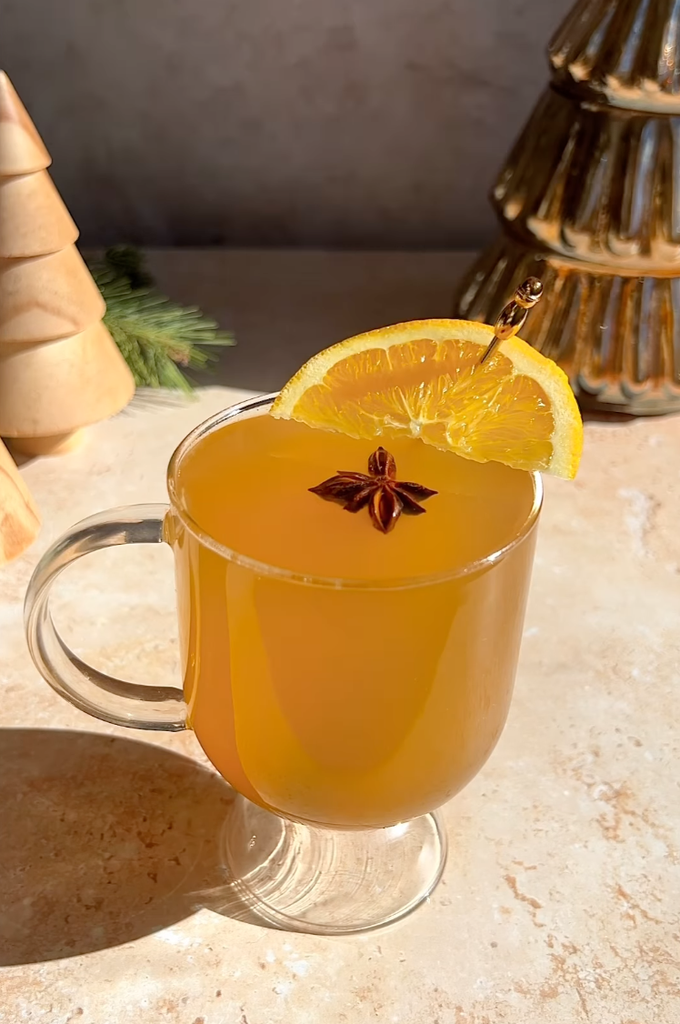 apple cider hot toddy