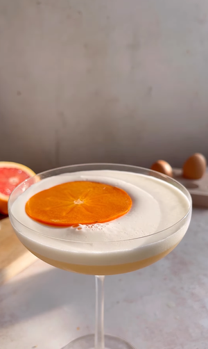 The Persimmon Mezcal Sour