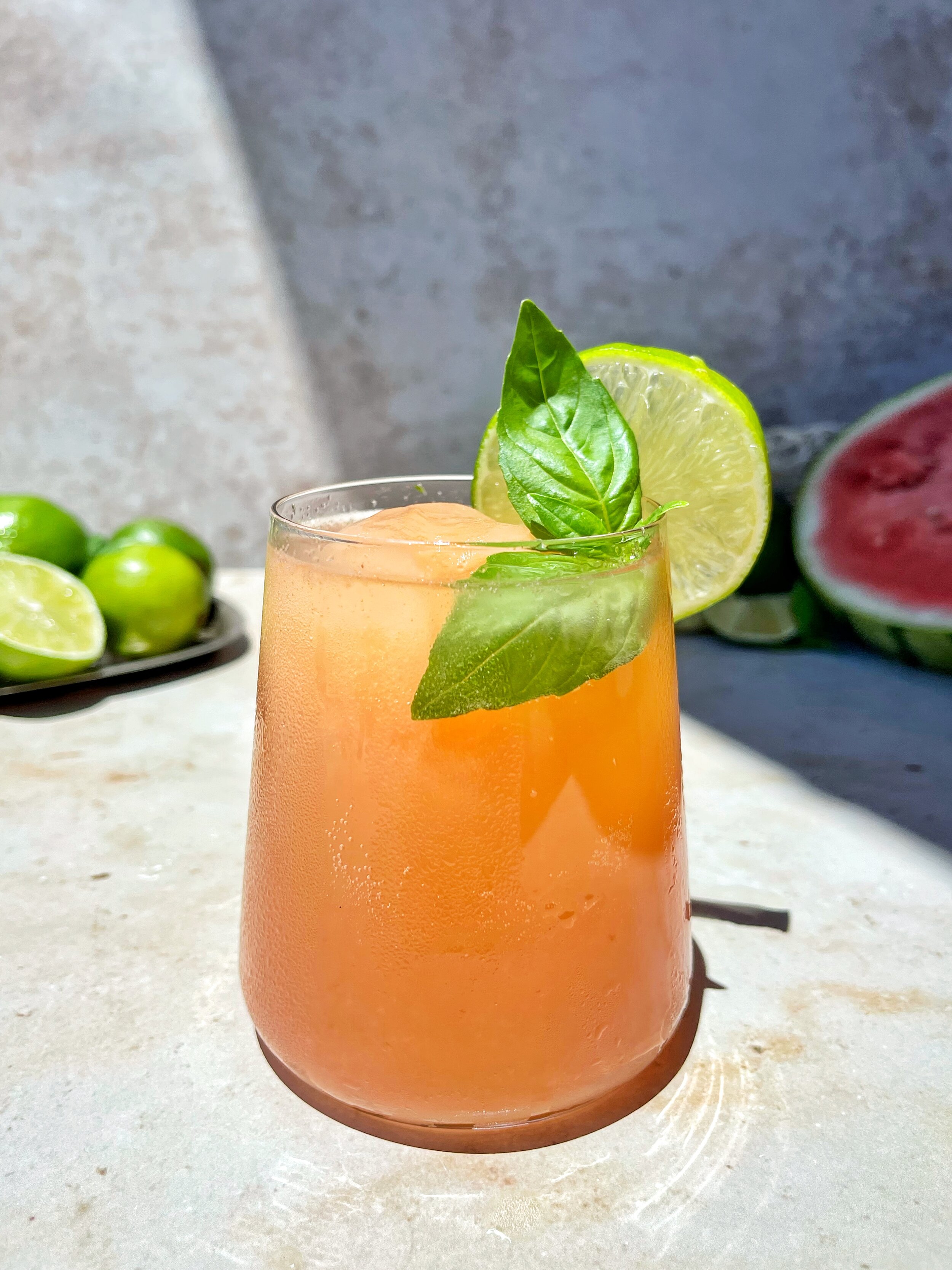 Spicy Watermelon Basil Breeze