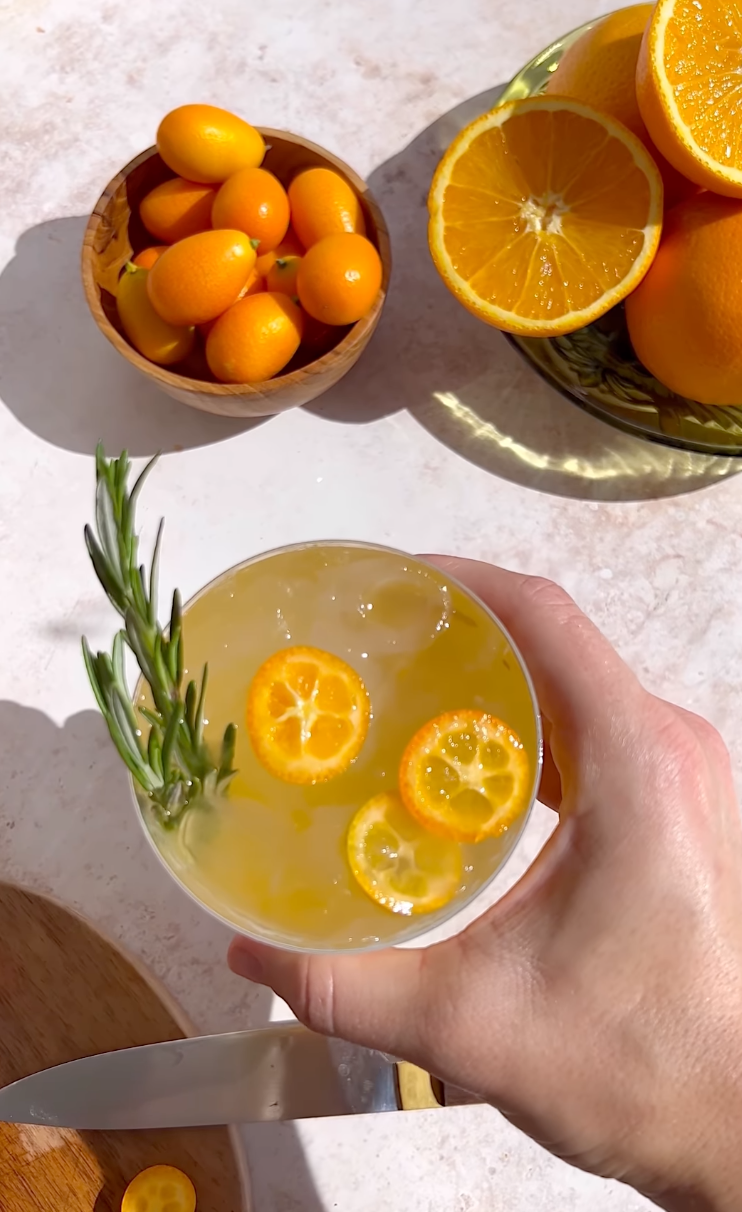 Kumquat Gin Refresher