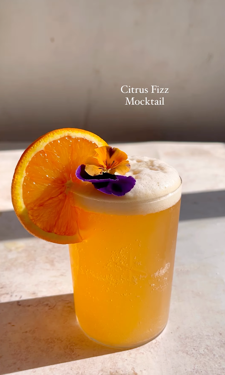 Citrus Fizz Mocktail