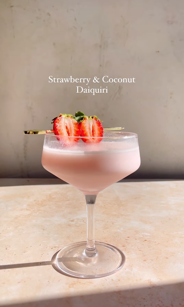 Strawberry & Coconut Daiquiri