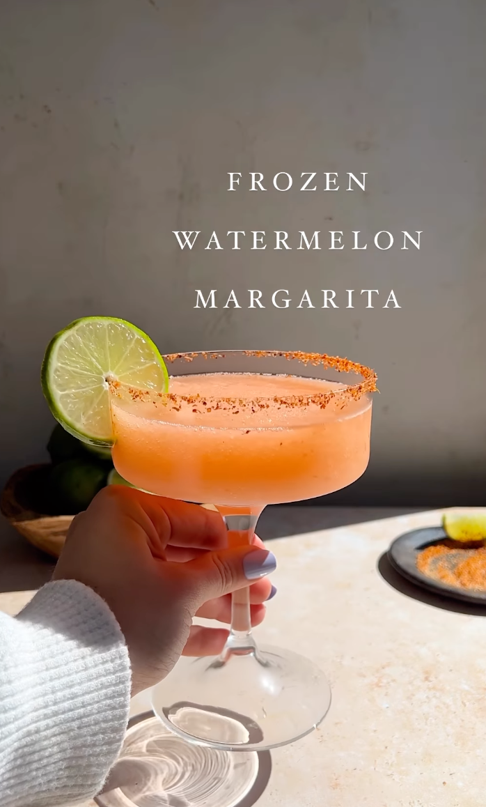 Frozen Watermelon Margarita