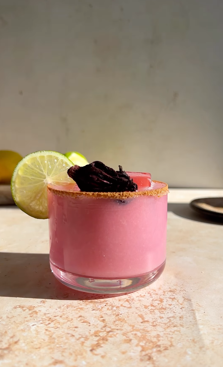 Hibiscus Margarita Sour