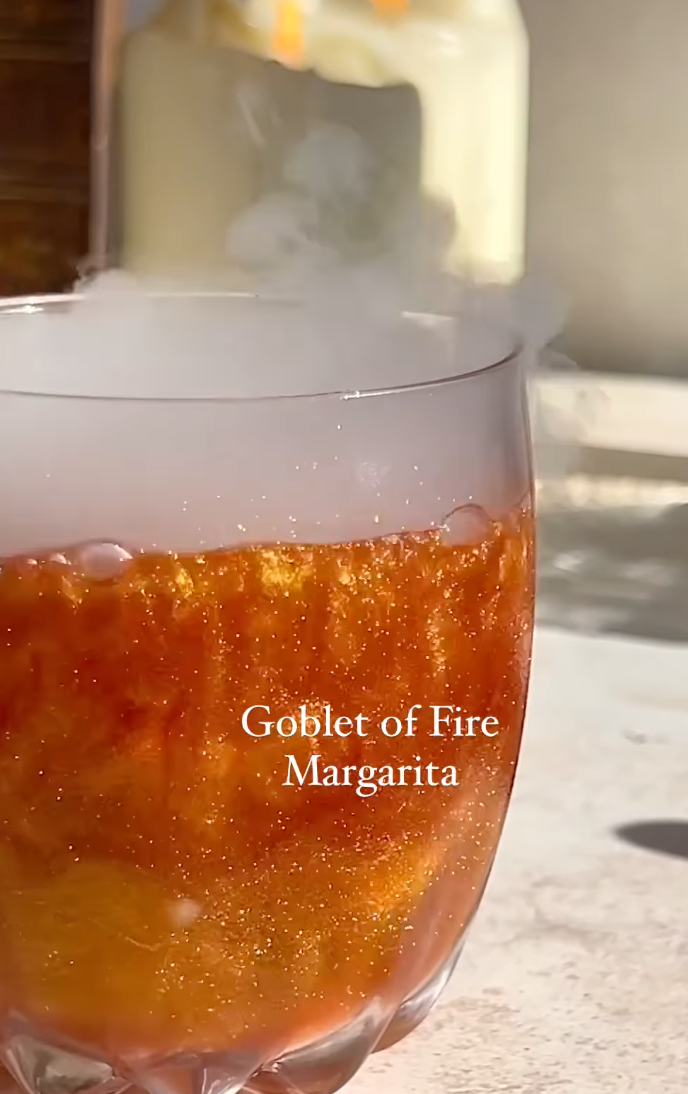 Goblet of Fire Mezcal Margarita