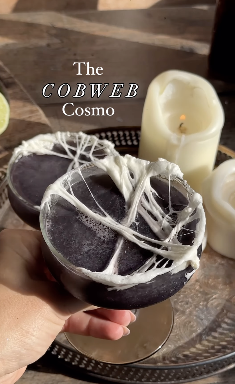 Halloween Cobweb Cosmo