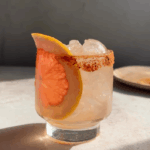 non-alcoholic bitter citrus soda mocktail