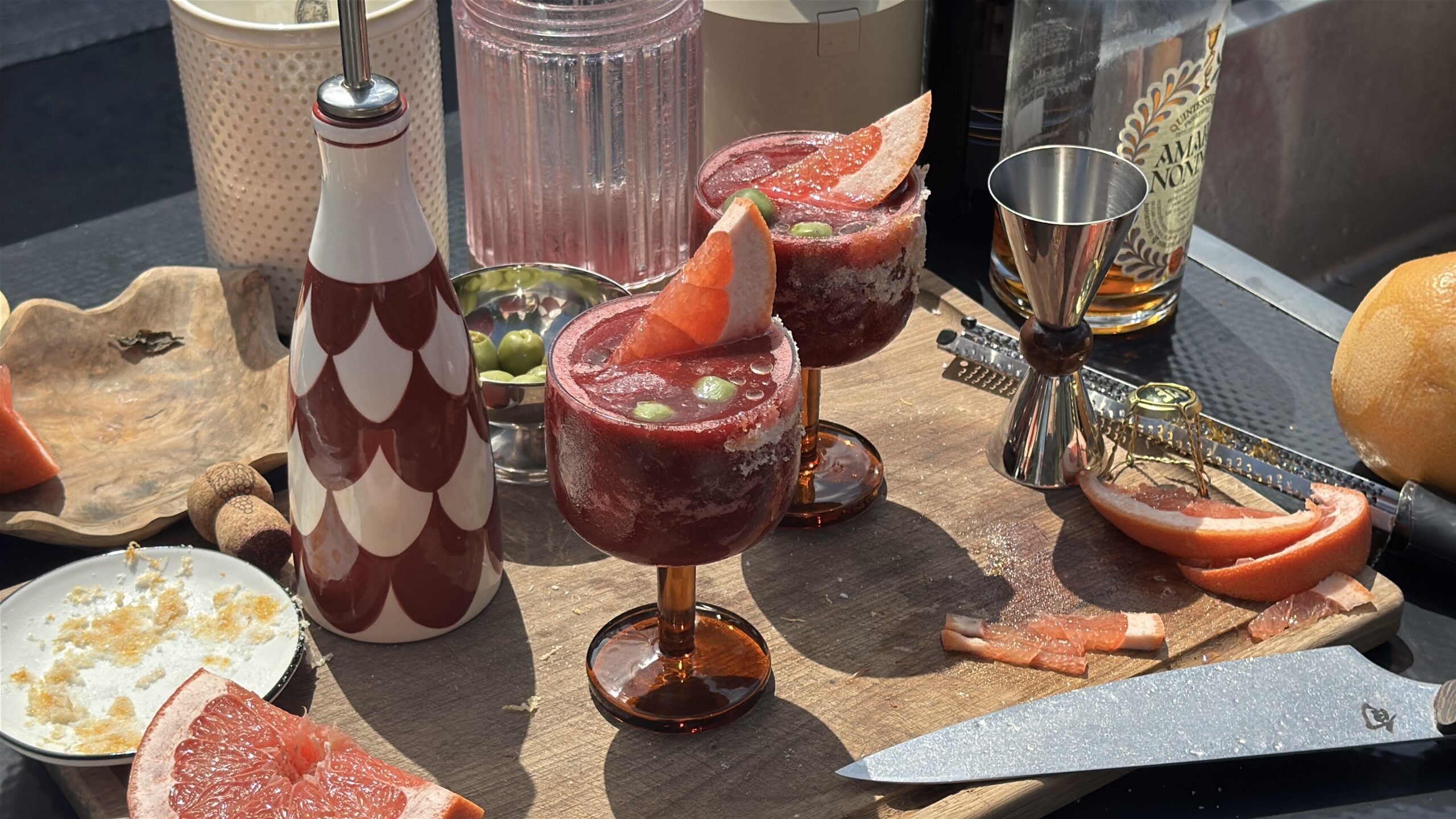 Frozen Lambrusco Spritz for Two