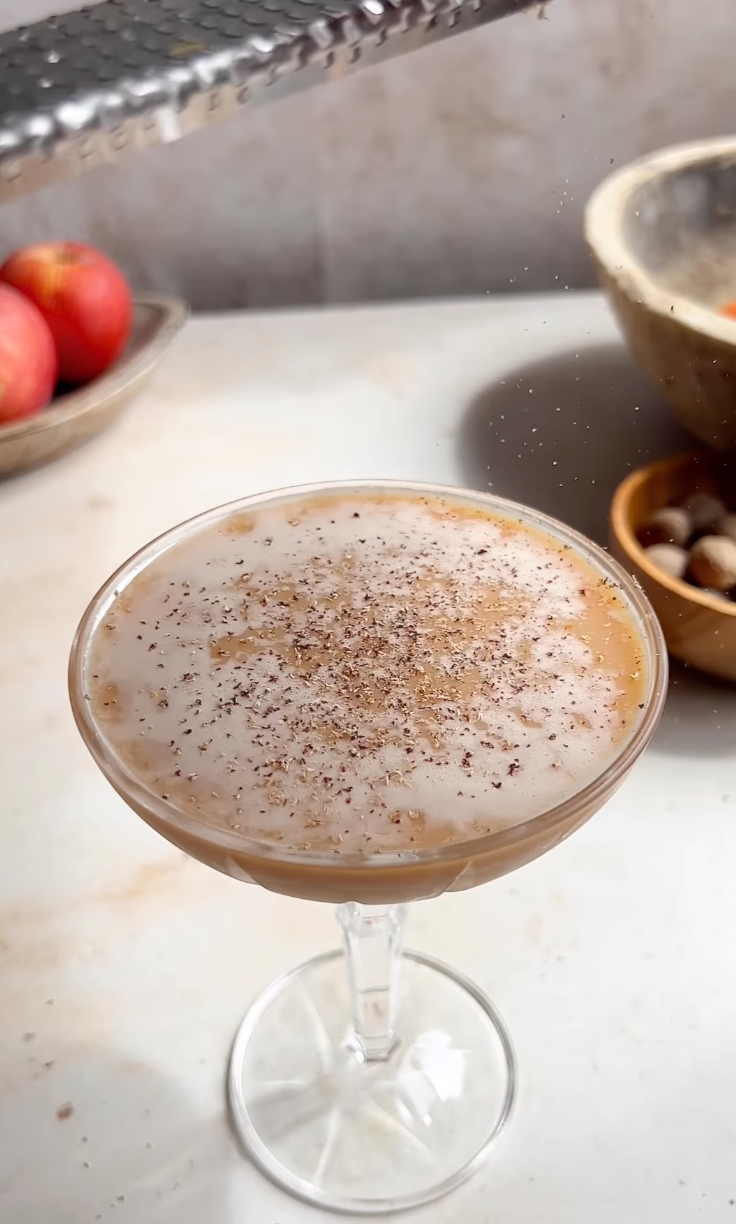 pumpkin spice brandy alexander