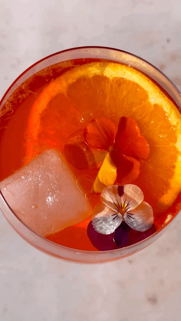 elderflower aperol spritz