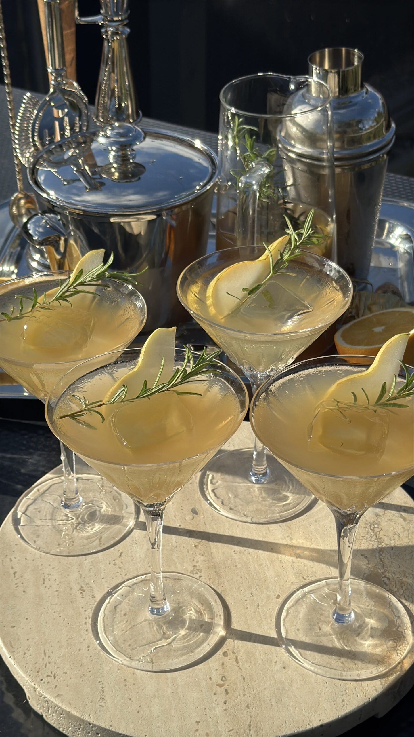 Bourbon Sparkling Punch