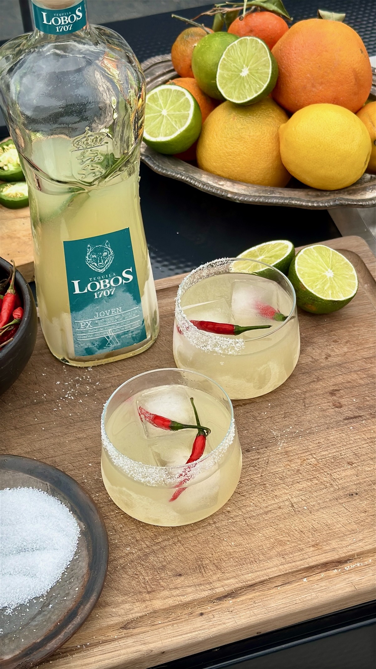 spicy freezer door margarita