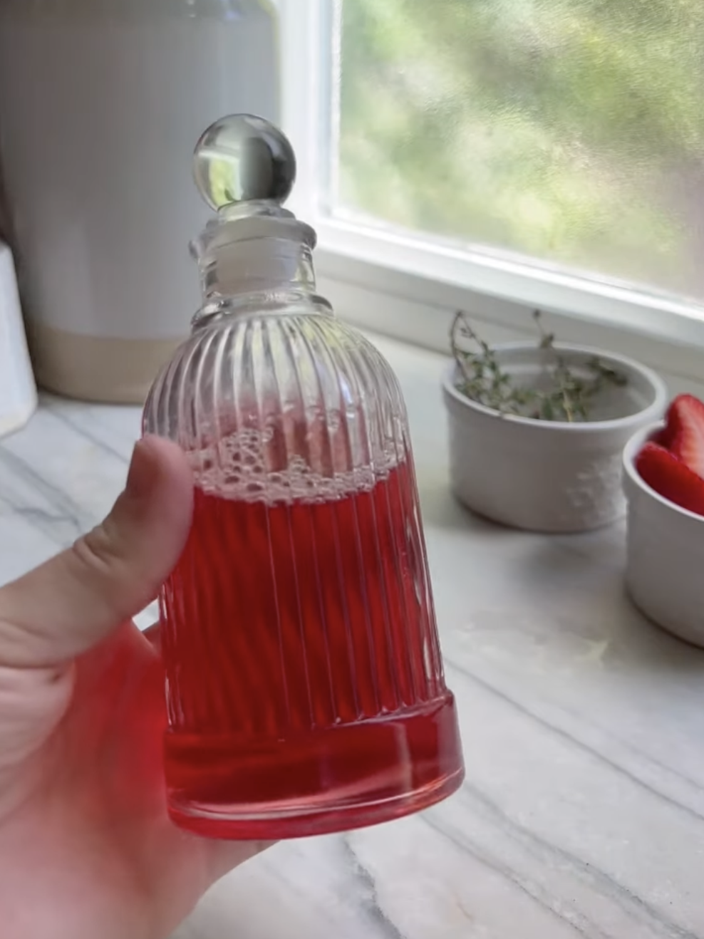 raspberry simple syrup