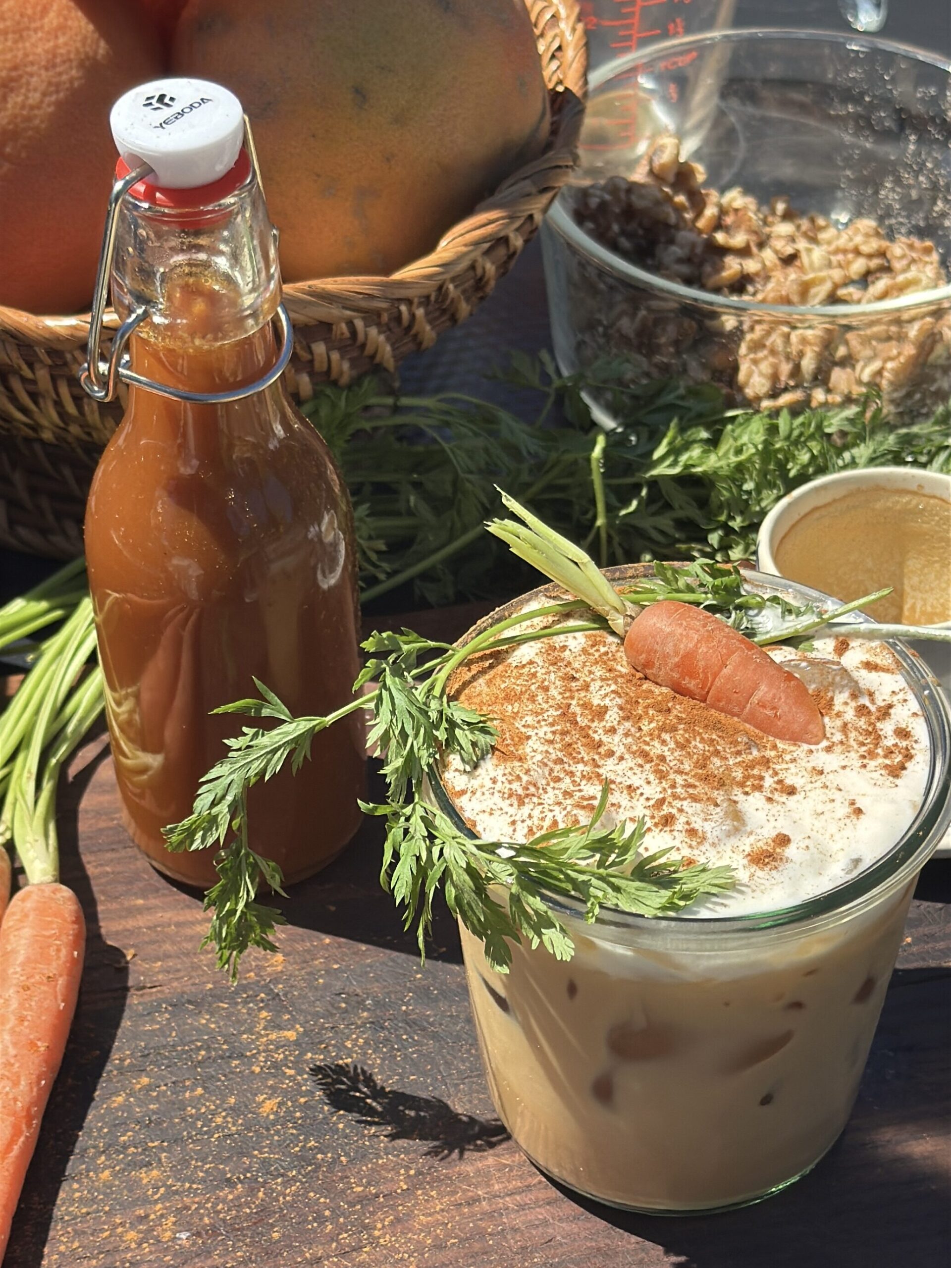 carrot cake latte