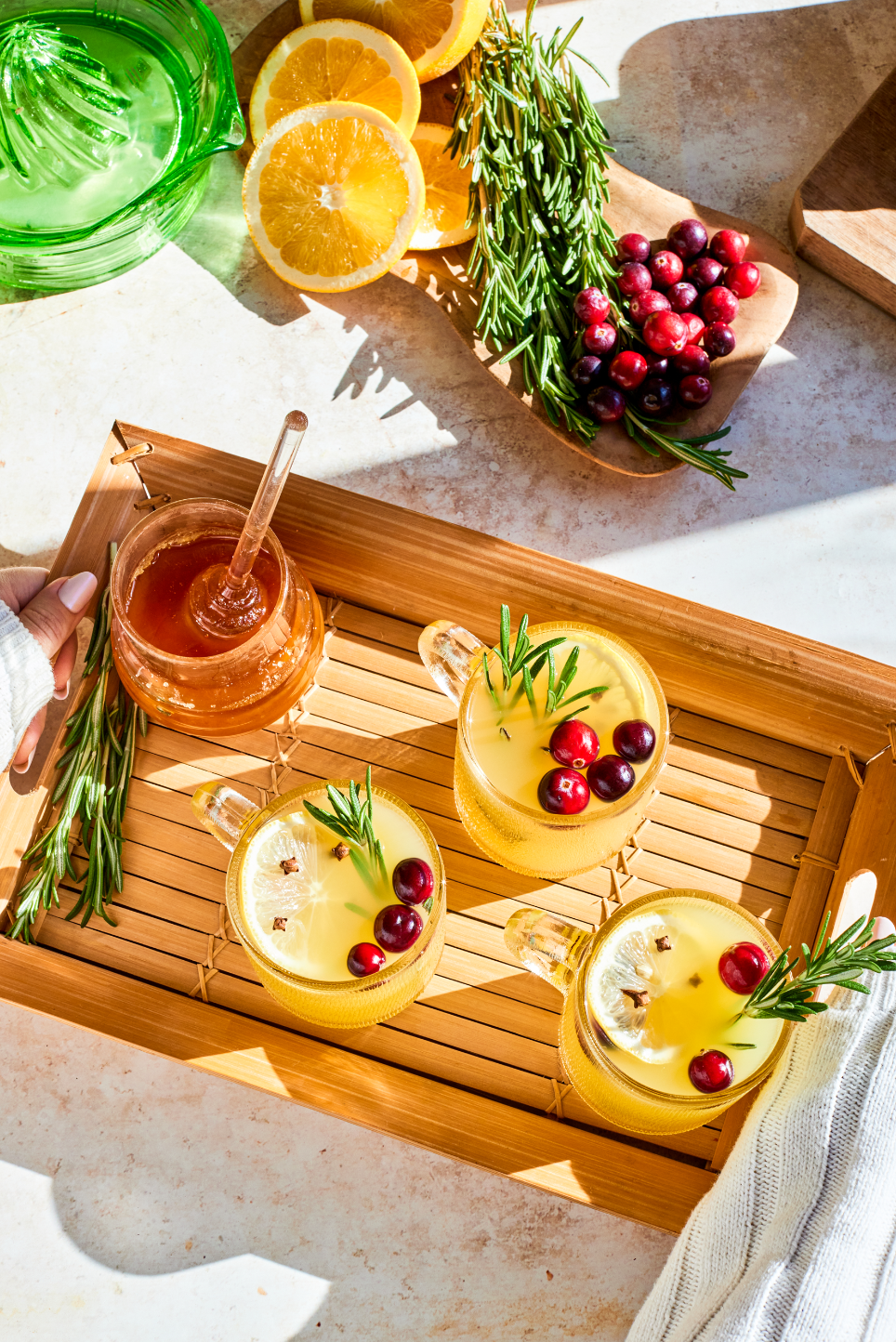 Holiday Orange Hot Toddies