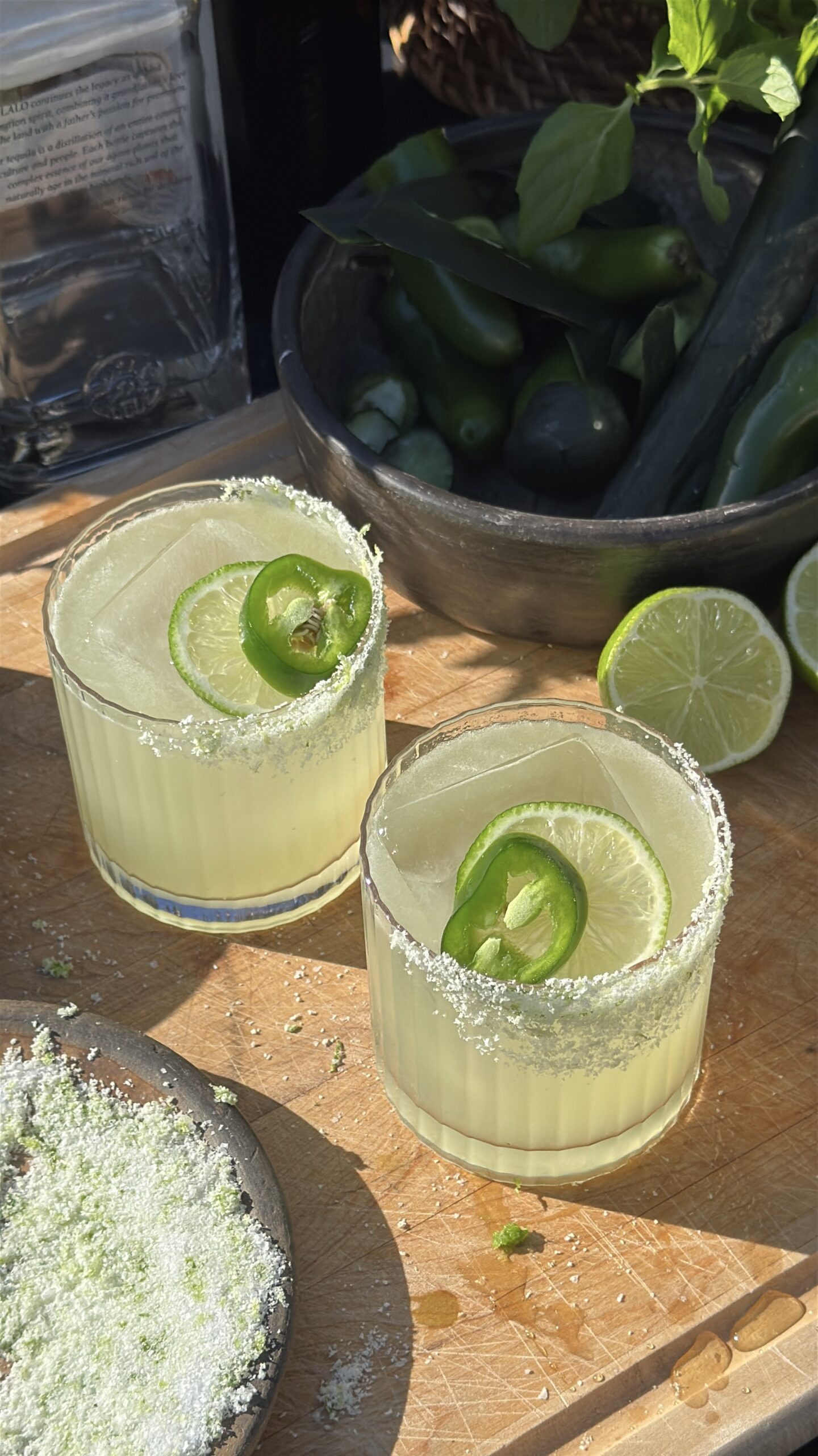 spicy margaritas