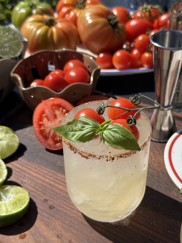tomato limeade cocktail