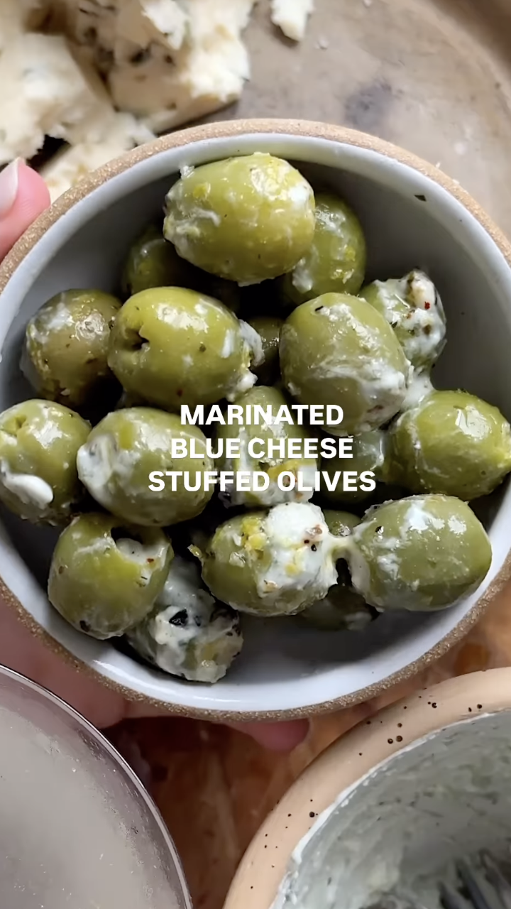 Blue Cheese Stuffed Olives