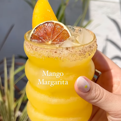 mango mezcal margarita