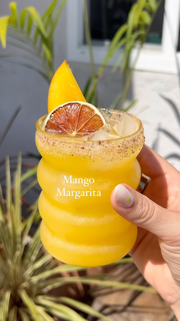mango mezcal margarita