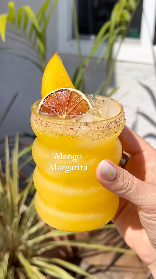 mango mezcal margarita