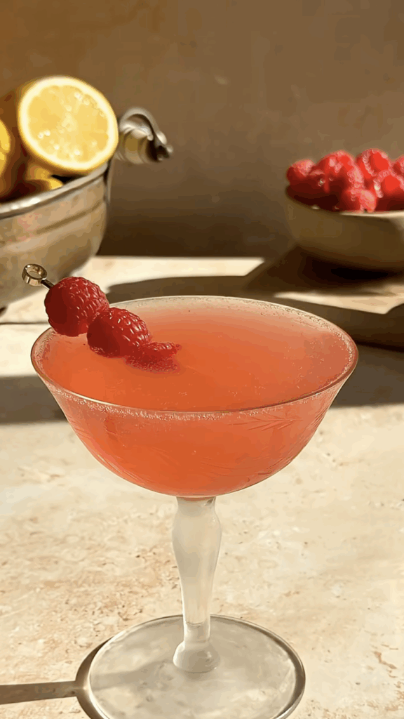 raspberry french 75