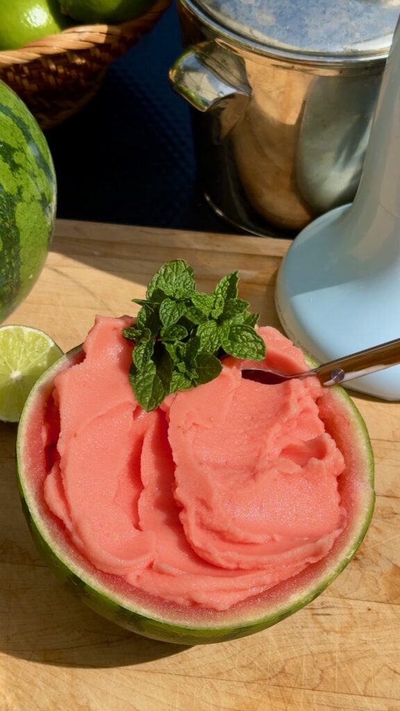 watermelon sorbet