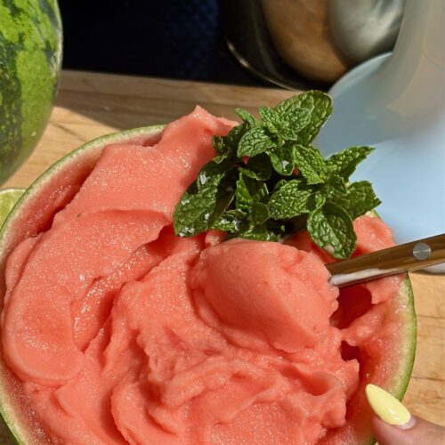 watermelon sorbet