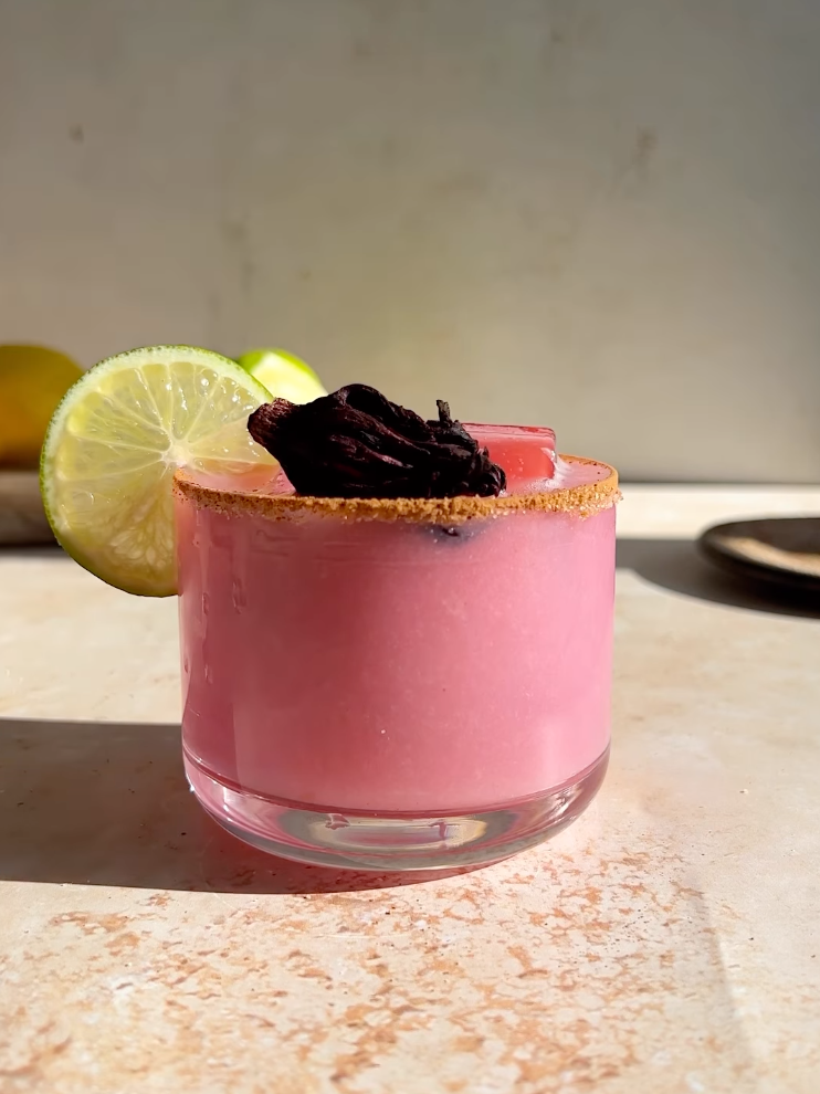 hibiscus margarita sour