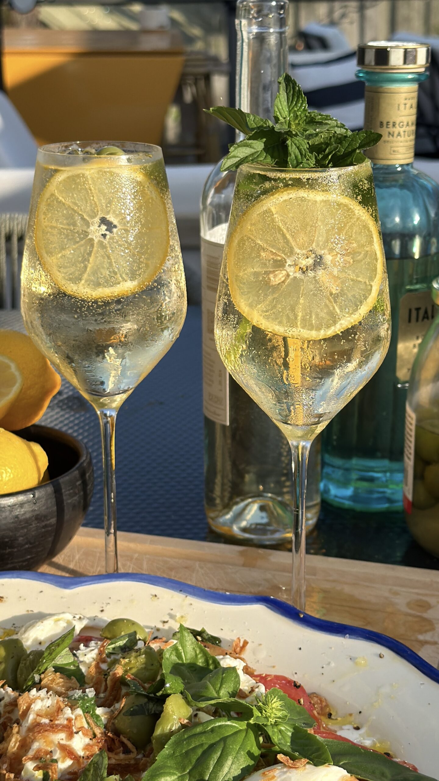 white wine spritz