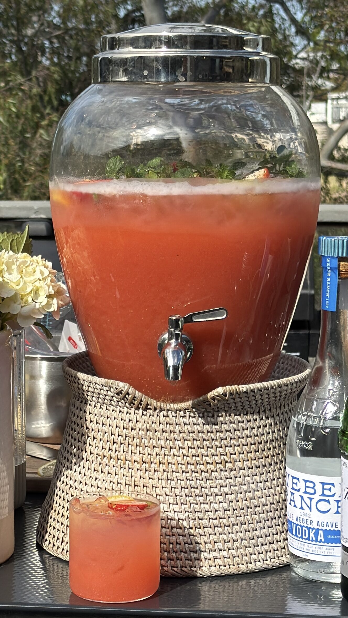 strawberry mint lemonade